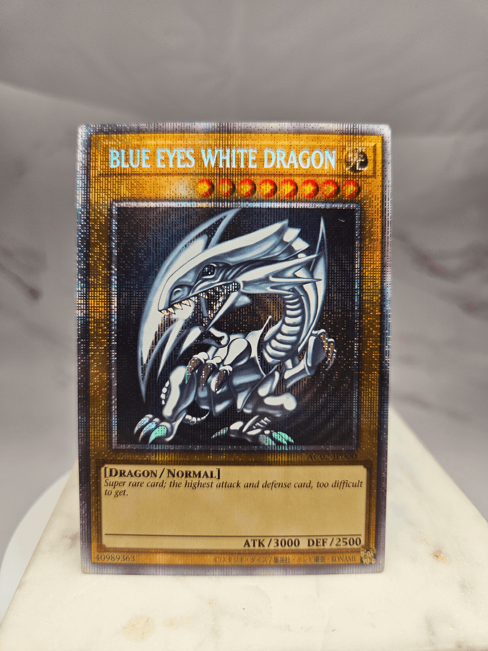 BLUE EYES WHITE DRAGON (AC02-JP000) — ValueTCG